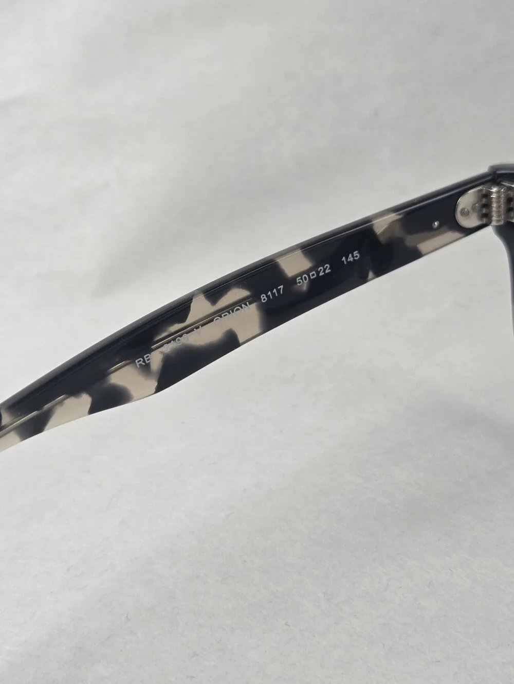 Ray-Ban Eyeglasses Frames RB2199-V ORION 8117 Brown Gray Tortoise 50-22-145